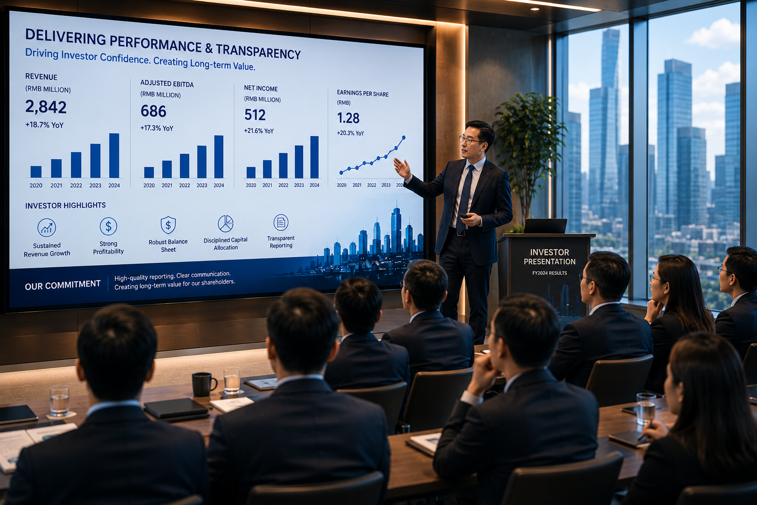 From founder-led reporting to investor-grade reporting